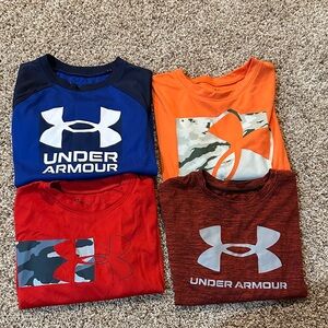 Under Armour Kids' Multi-Color Logo Long Sleeve Shirt